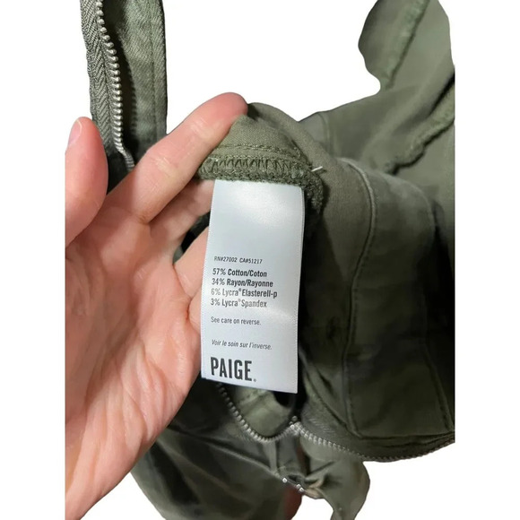 PAIGE Anessa Long Sleeve Jumpsuit Size 8 - Picture 8 of 10